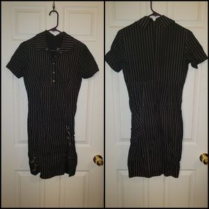 Vintage Lip-service gangsta pranksta dress